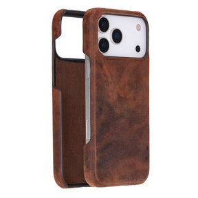 Ultimate Jacket lederen hoesje voor iPhone 17 Pro Max