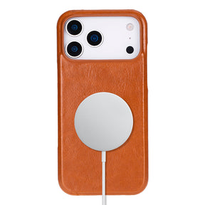 Ultimate Jacket lederen hoesje voor iPhone 17 Pro Max