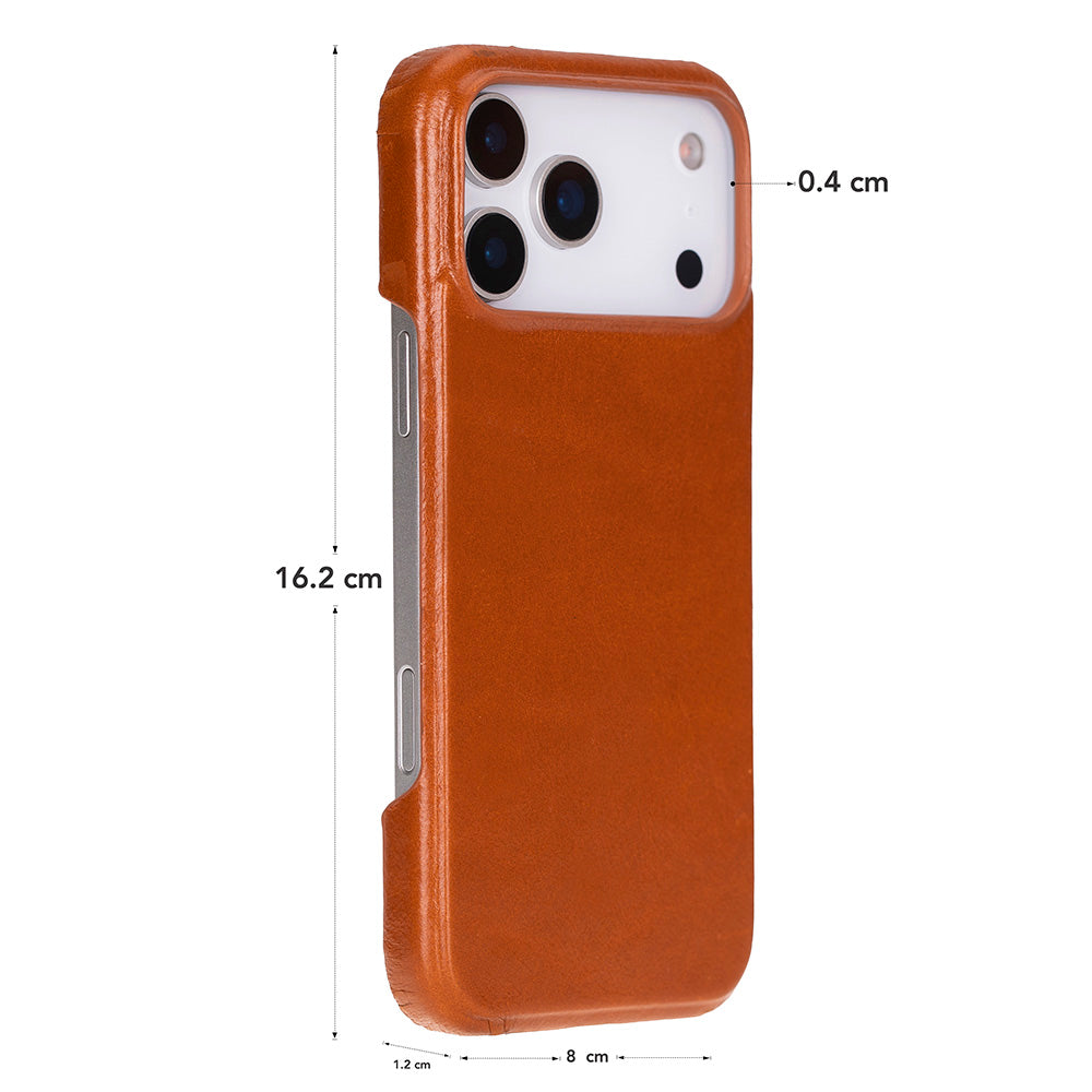 Ultimate Jacket lederen hoesje voor iPhone 17 Pro Max