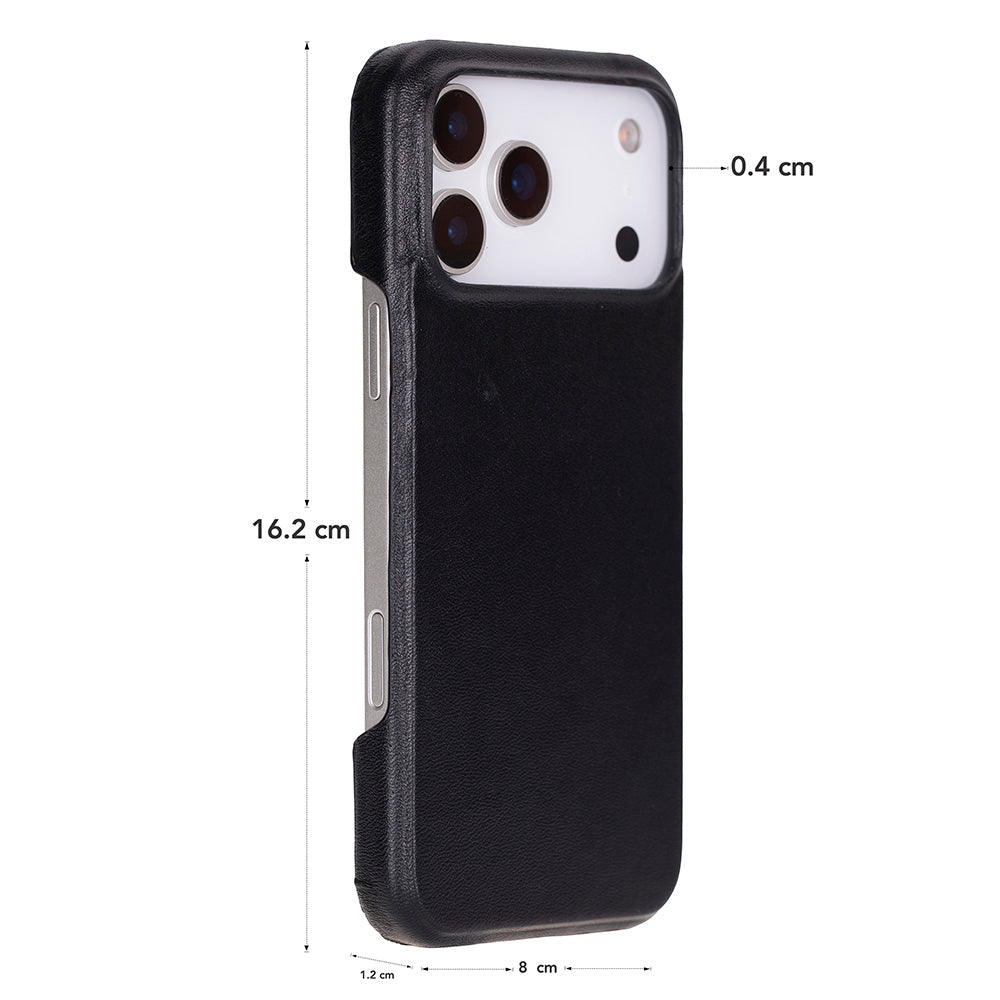Ultimate Jacket lederen hoesje voor iPhone 17 Pro Max