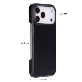 Ultimate Jacket lederen hoesje voor iPhone 17 Pro Max