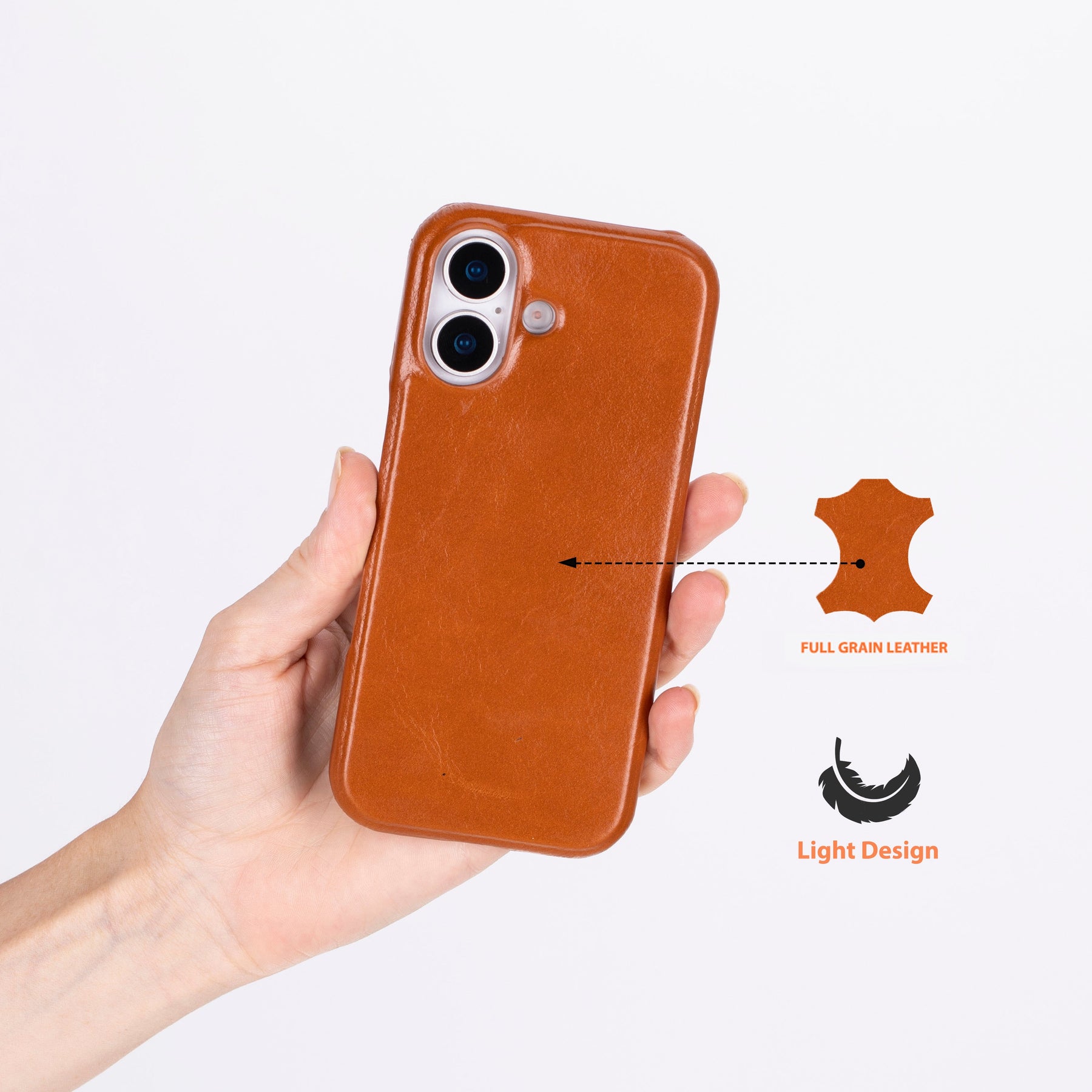 Ultimate Jacket lederen hoesje voor iPhone 17
