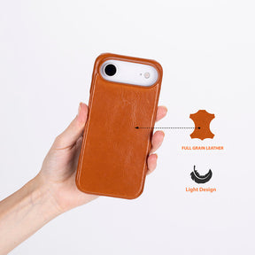 Ultimate Jacket lederen hoesje voor iPhone 17 Air