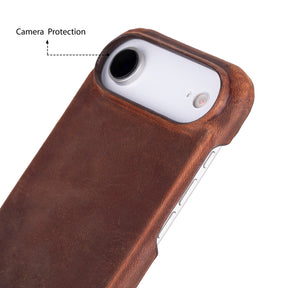 Ultimate Jacket lederen hoesje voor iPhone 17 Air