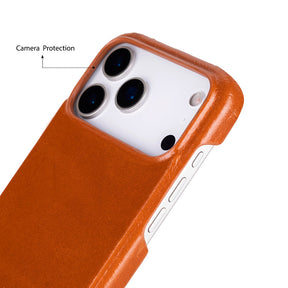 Ultimate Jacket lederen hoesje voor iPhone 17 Pro Max