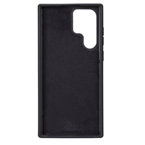 Magische Samsung Galaxy S23-Serie, abnehmbare Echtleder-Brieftaschenhülle – MW