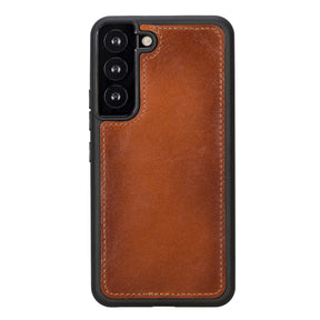 Magische Samsung Galaxy S23-Serie, abnehmbare Echtleder-Brieftaschenhülle – MW
