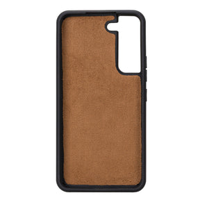 Magische Samsung Galaxy S23-Serie, abnehmbare Echtleder-Brieftaschenhülle – MW