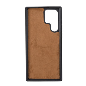 Magische Samsung Galaxy S23-Serie, abnehmbare Echtleder-Brieftaschenhülle – MW