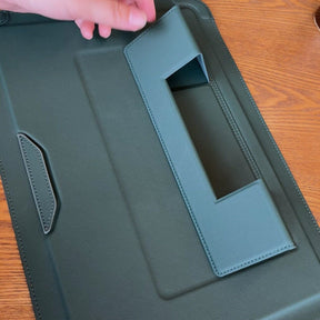 Omvormbare laptophoes voor een georganiseerde werkplek