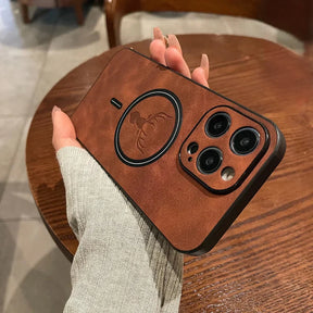 Slank MagSafe-hoesje voor iPhone met subtiele textuur