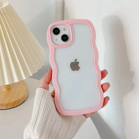 iPhone hoesje liggend op een vlakke ondergrond