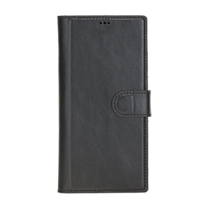 Magische Samsung Galaxy Note 20-Serie, abnehmbare Echtleder-Brieftaschenhülle – MW