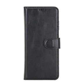 Magische Samsung Galaxy S20-Serie, abnehmbare Echtleder-Brieftaschenhülle – MW