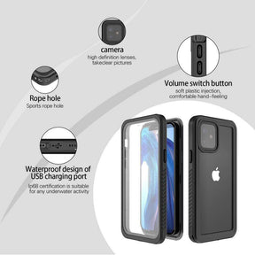 IP68-hoes voor iPhone 12 Pro met volledige bescherming rondom