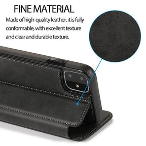 Detailweergave van de kaarthouder in het iPhone-hoesje