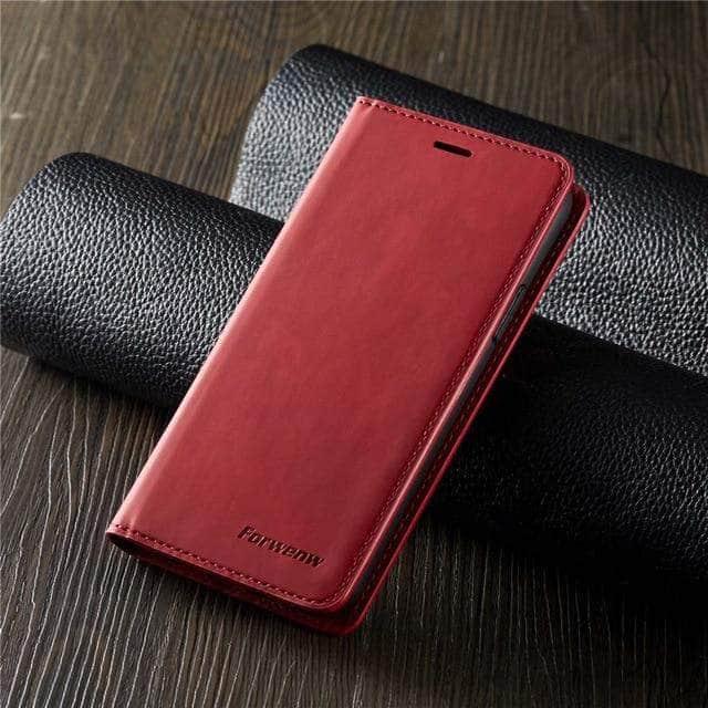Leren Fliphoesje Voor iPhone 11 Met Kaartvak