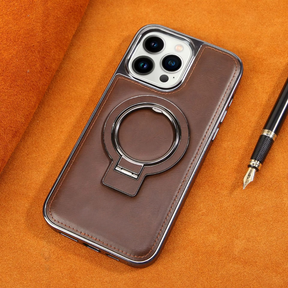 iPhone Hoesje Met Leren Look