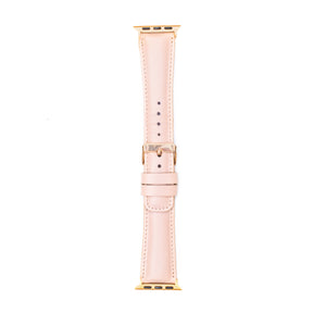 Leren Apple Watch Bandje - Amarant Roze - Oblac