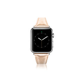 Leren Bandje Apple Watch S - Rosé Gold - Oblac