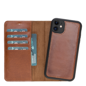 Magic Case Iphone 11 - Cognac Bruin - Oblac