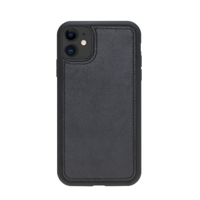 Magic Case Iphone 11 - Rustiek Zwart - Oblac