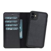 Magic Case Iphone 11 - Rustiek Zwart - Oblac