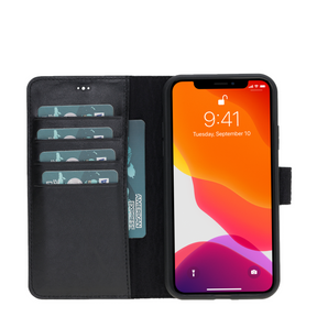 Magic Case Iphone 11 - Rustiek Zwart - Oblac