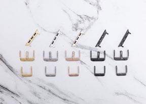 Leren Bandje Apple Watch - Harbor Grijs - Oblac